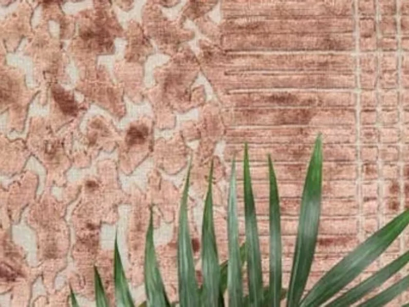 Tappeto tessuto a mano su telaio in lana e viscosa Graceland di Warli