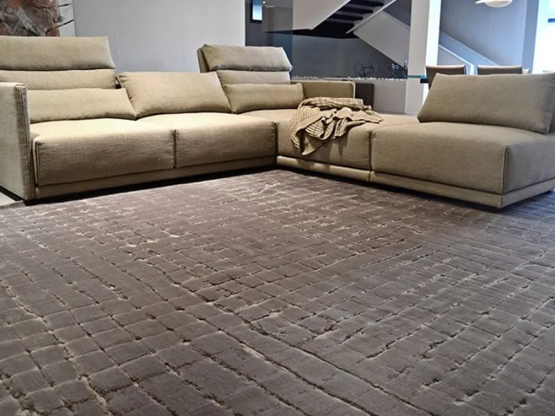 Tappeto morbido con lavorazione a quadretti Graven 01 di Sartori Rugs