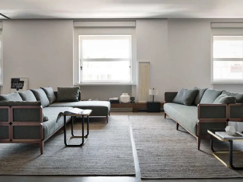 Tappeto Hemp Straw Jeans in Canapa e Cotone di Carpet Edition