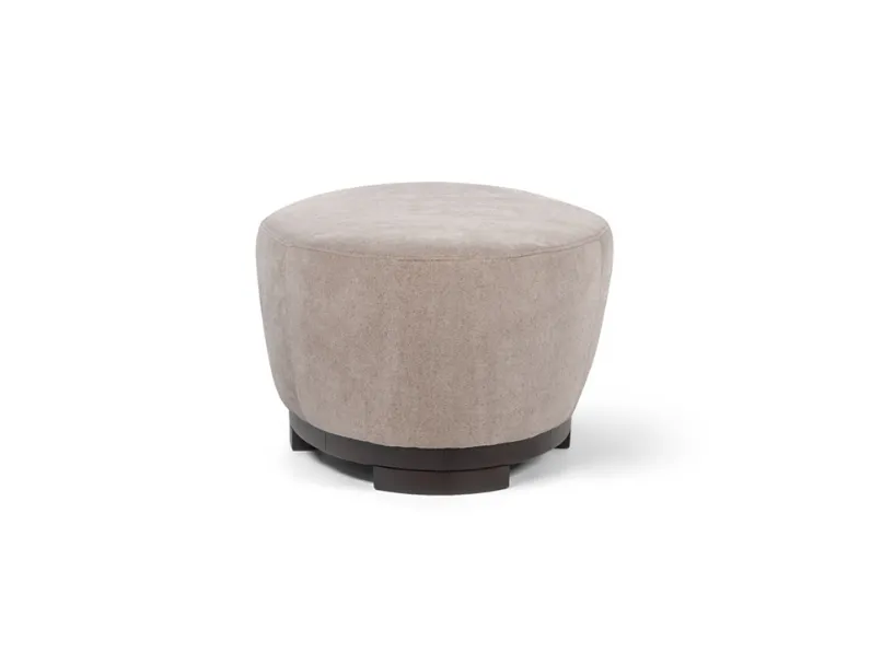 Pouf Hotel in tessuto di Calia