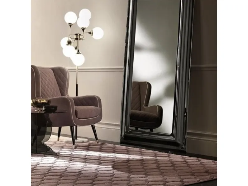 Tappeto con texture e geometrie simmetriche Icon Ancient di Sirecom