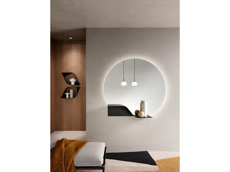 Specchio con mensola Iko di Ikone Casa