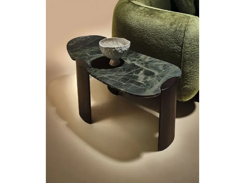 Tavolino Inlay in marmo di Nature Design