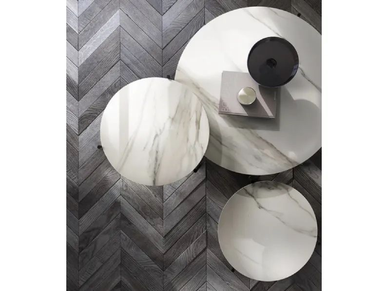 Tavolino Jack con top in ceramica di Eforma