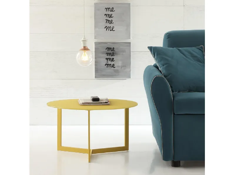 Tavolino in cristallo Joker di Ponti Terenghi