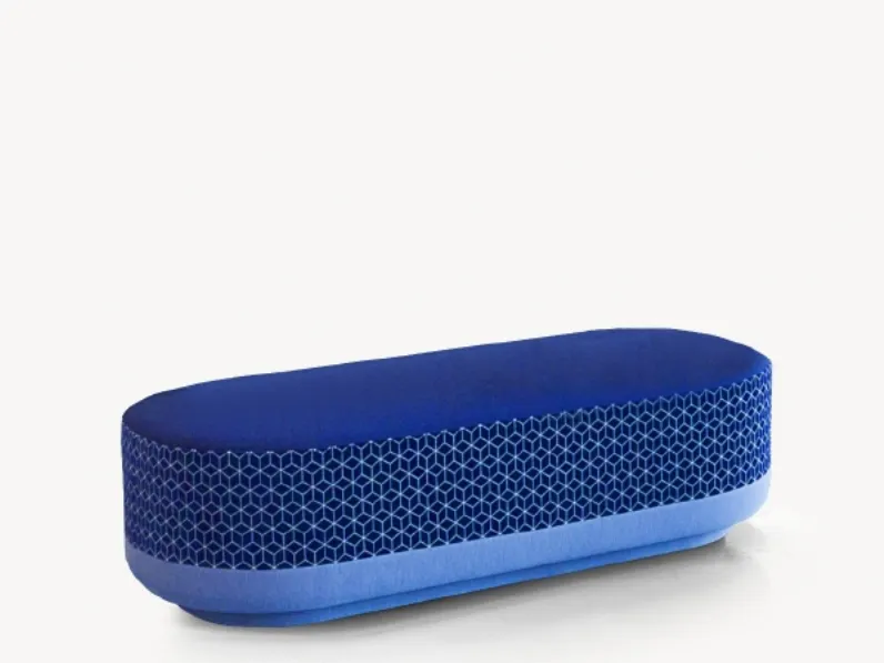 Pouf Juju in tessuto di Moroso