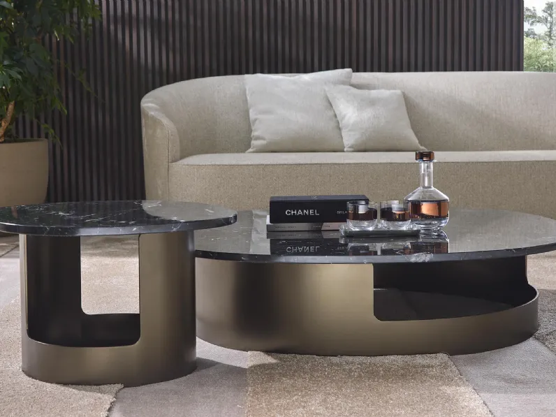 Tavolini in marmo Kofi di Marelli