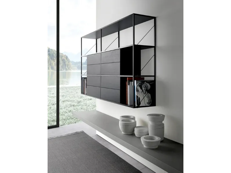 Mensola laccata Link 1 di MDF Italia