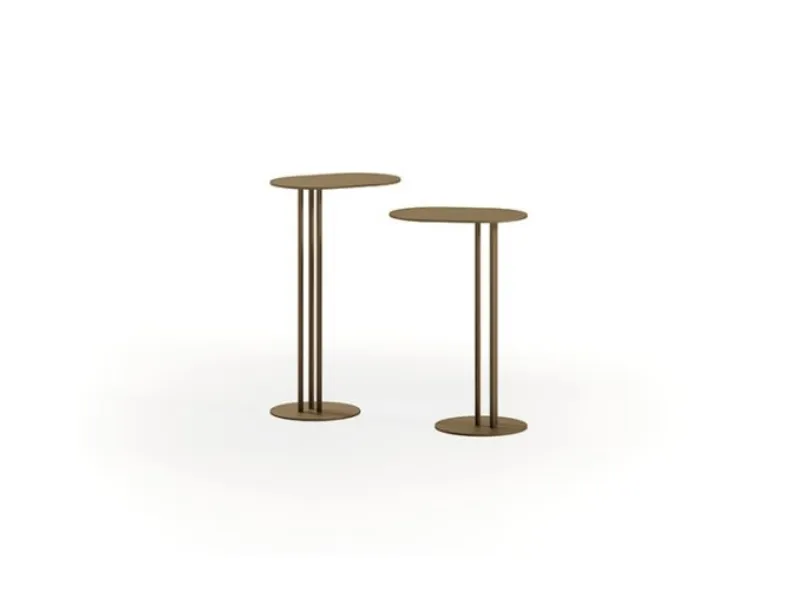 Tavolino in metallo Luna di Reflex