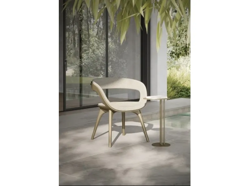 Tavolino in metallo Luna di Reflex