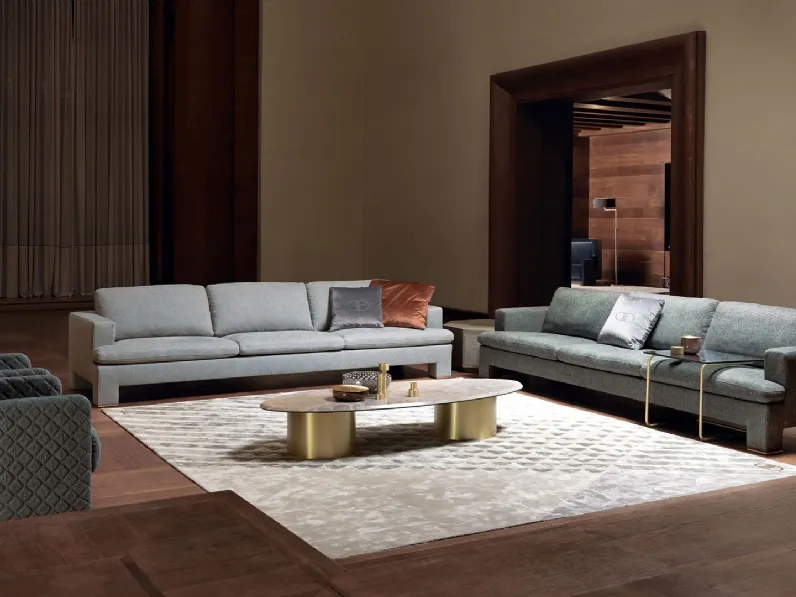 Tappeto taftato a mano con rifiniture manuali Luxor di Daytona Home