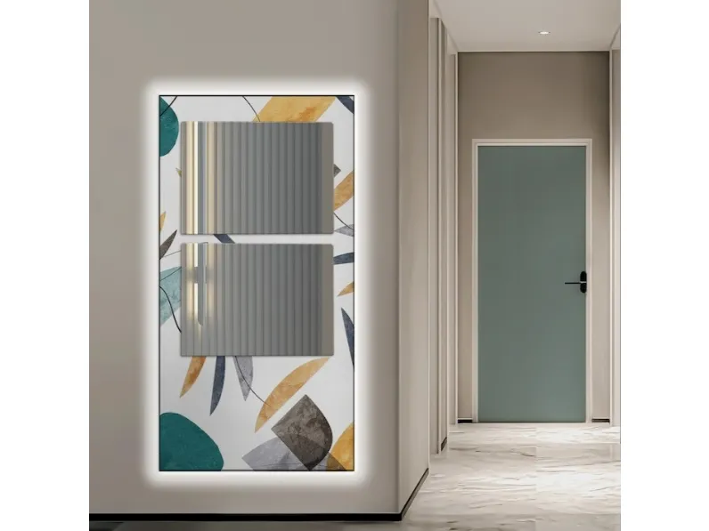 Specchio magnetico MAGSP2008 Rettangolo di Pintdecor