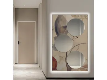 Lo specchio magnetico MAGSP2012 Tondo di Pintdecor unisce design e funzionalità.