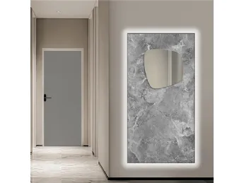 Lo specchio magnetico MAGSP2020 di Pintdecor unisce design e funzionalità con la sua struttura in Pi