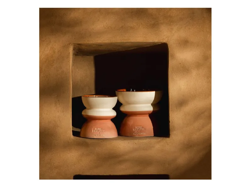 Candela Maison Sarah Lavoine Collection in ceramica di Côté Bougie