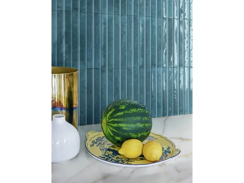 Top Cucina Marble Look Calacatta Supreme di Marazzi