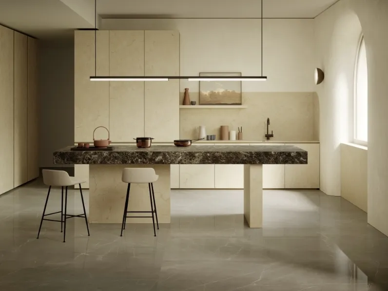 Top Cucina Marble Look Emperador di Marazzi