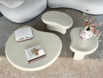 Tavolino in ceramica Matera di Cattelan Italia.