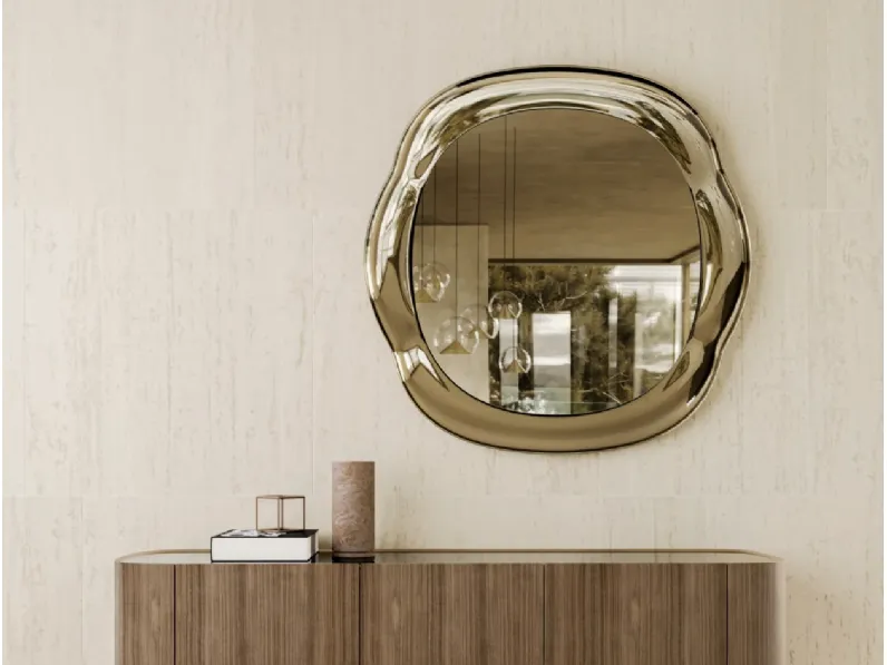 Specchio con cornice in vetro Matisse di Eforma