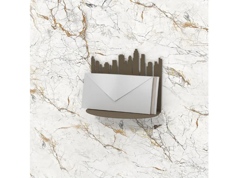Mensola magnetica Skyline di Pintdecor