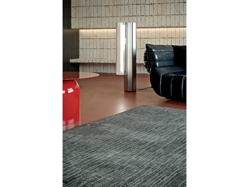 Tappeto Metropol Asfalto in tencel e Cotone di Carpet Edition