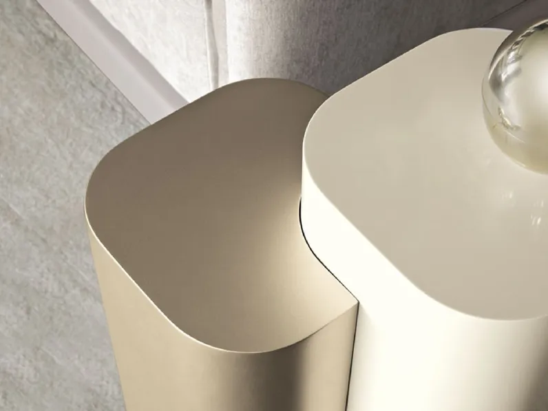 Tavolino Metropole Towers in poliuretano laccato di Daytona Home