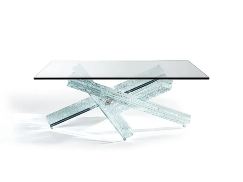Tavolino in vetro Mikado 40 di Reflex