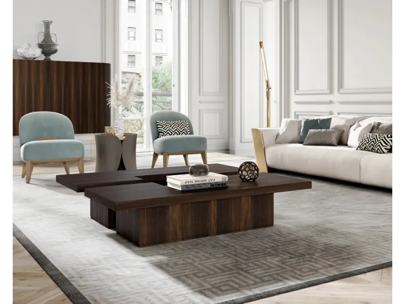 Tavolino di design in legno ML08 di Laura Meroni