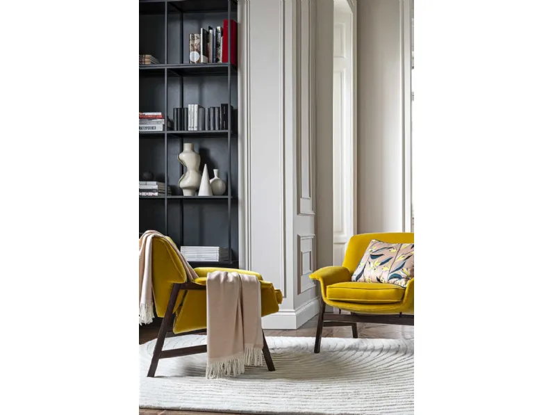 Tappeto Murano Swirl Bianco in Lana e Cotone di Carpet Edition