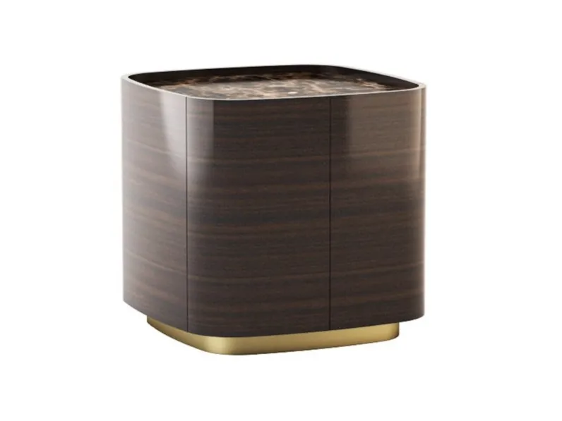 Tavolino con top in marmo Myfair di Daytona Home