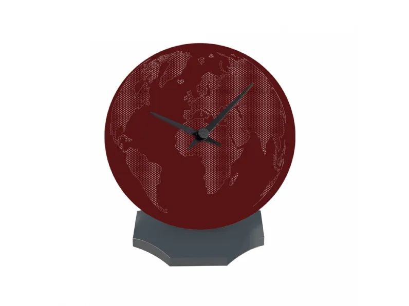 Orologio in cristallo acrilico New World piccolo di Vesta