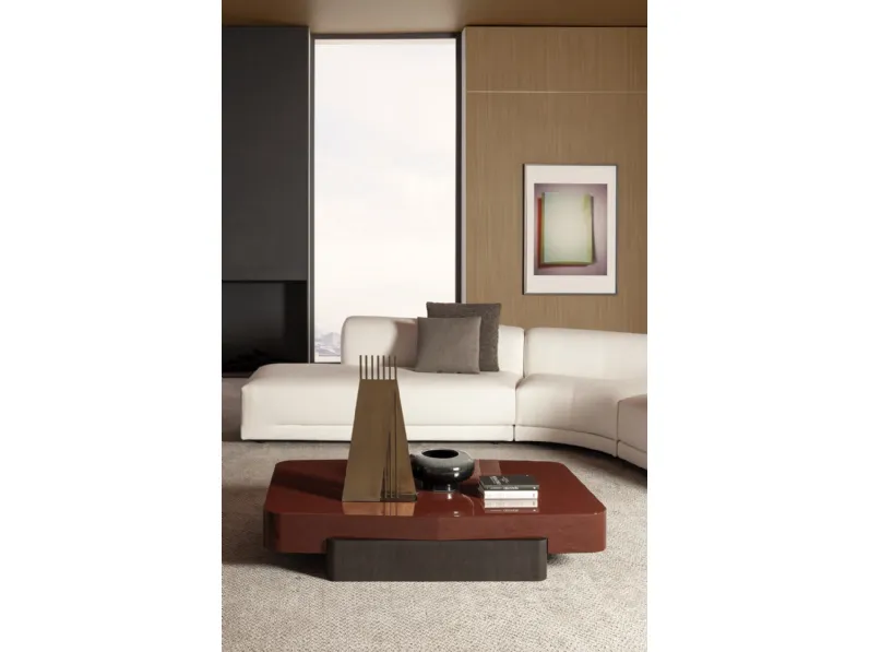 Tavolino Odile laccato lucido di Molteni & C