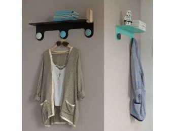 Onda Mensola Appendiabiti 