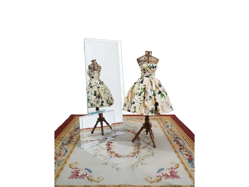 Specchio Only Me con cornice in plexiglas di Kartell