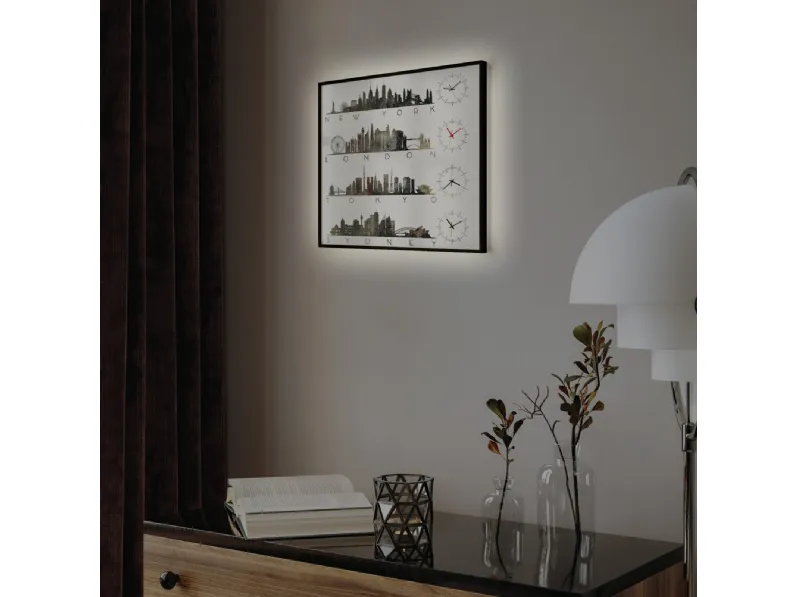 Orologio Luminoso 01 di Pintdecor