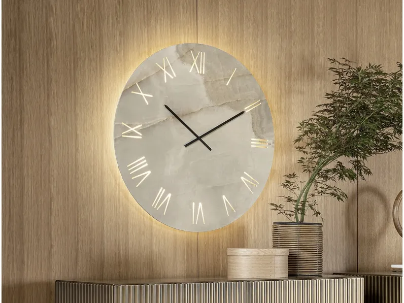 Orologio Portorotondo in ceramica di Riflessi