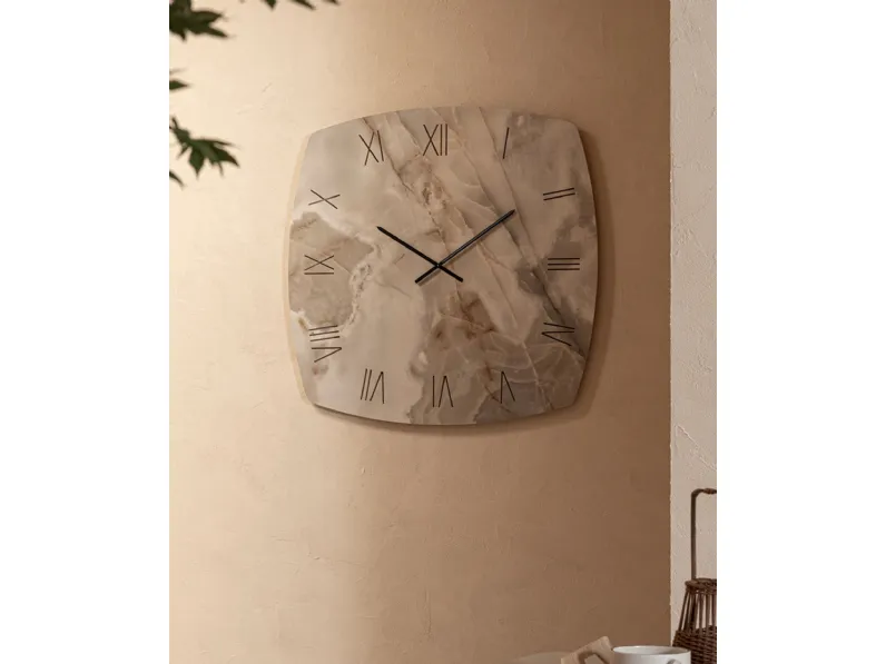 Orologio Portorotondo in ceramica di Riflessi