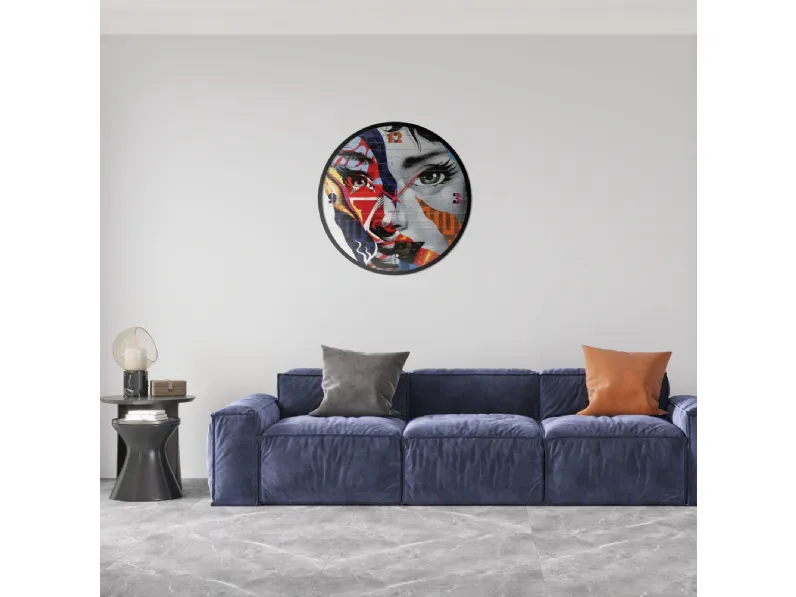 Orologio tondo 03 di Pintdecor
