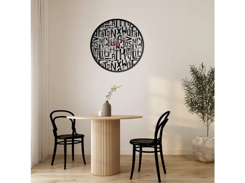 Orologio tondo 03 di Pintdecor