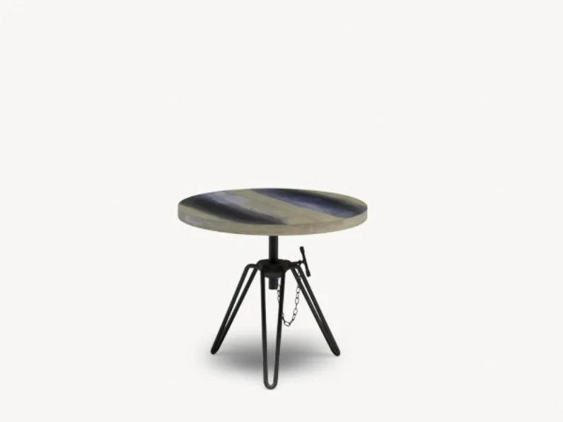 Tavolino rotondo Overdyed di Diesel Living with Moroso