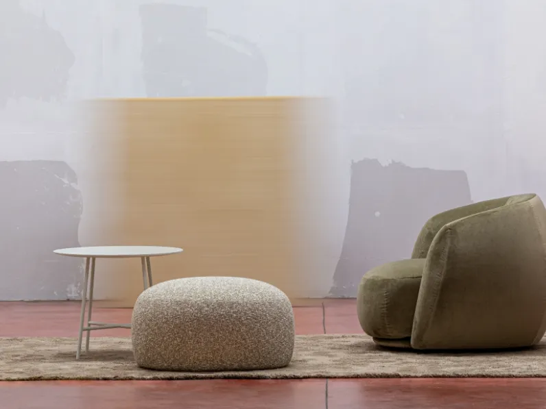 Pouf rotondo Pacific di Moroso