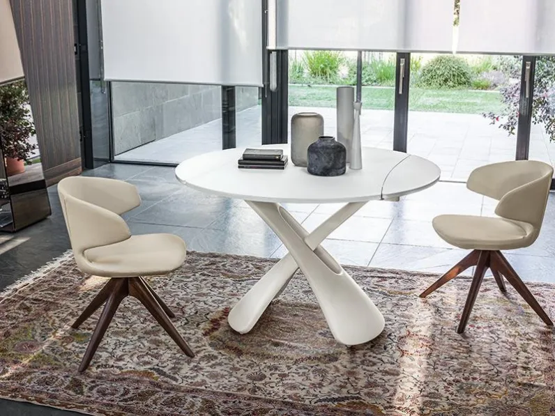 Tavolino trasformabile Paris in legno laccato di Compar Italia