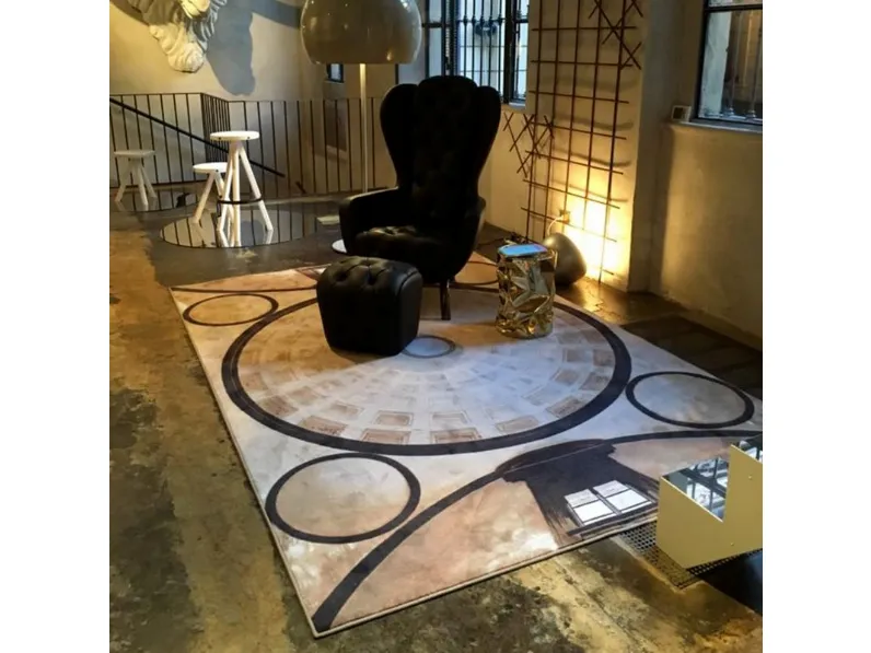 Tappeto con cerchi e finestre Personalizzato 12 di Cigierre