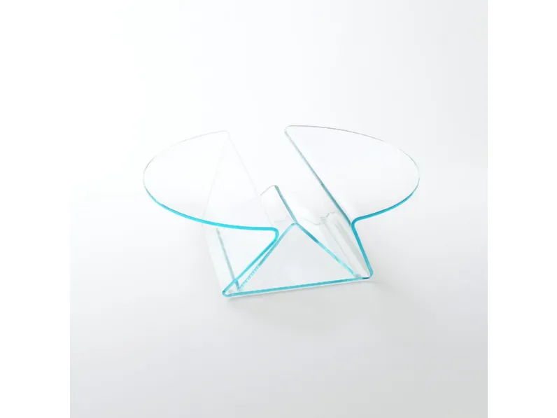 Tavolino Plissé di Glas Italia