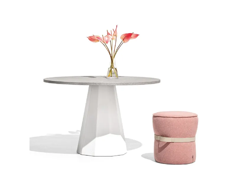 Pouf Pof in tessuto di Connubia