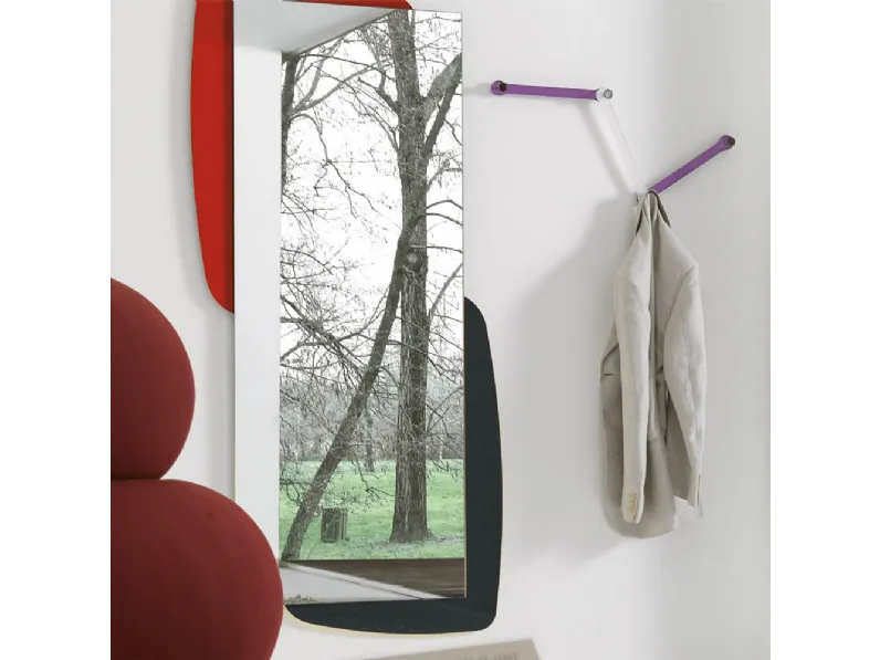 Appendiabiti Bobi in plexiglass di Ponti Terenghi