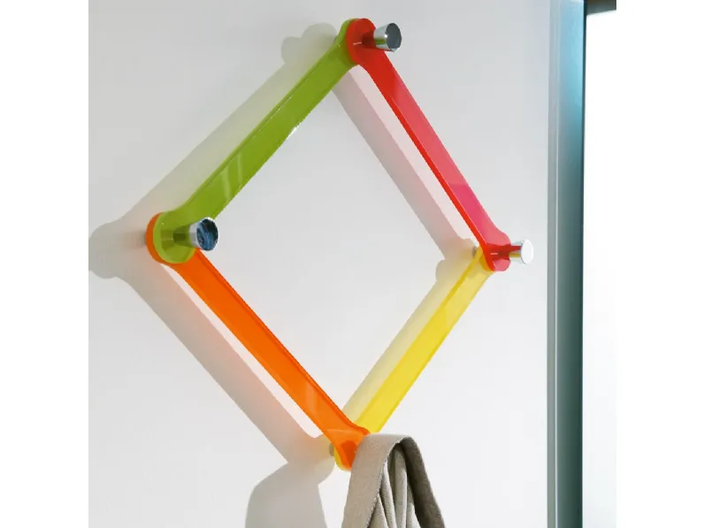 Appendiabiti Bobi in plexiglass di Ponti Terenghi