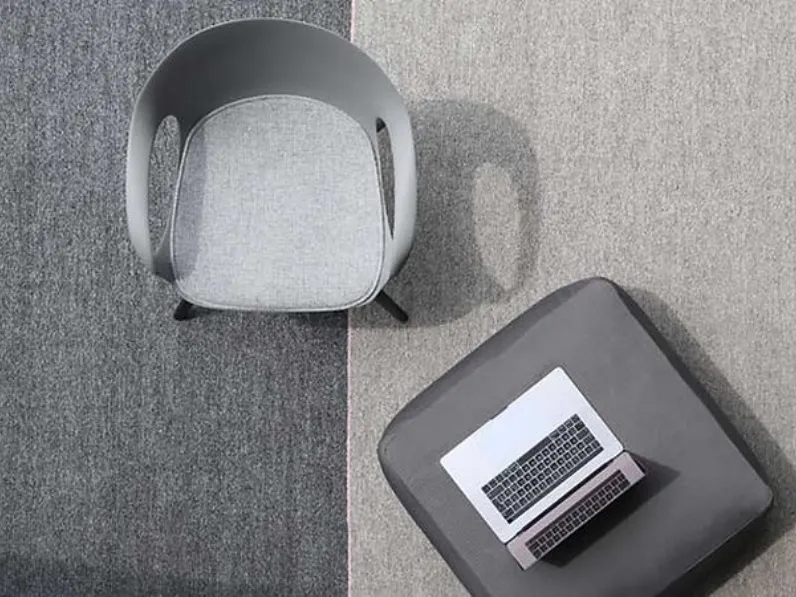 Tappeto annodato a mano su telaio in fibra sintetica resistente ai raggi UV e intemperie Ponza di Warli