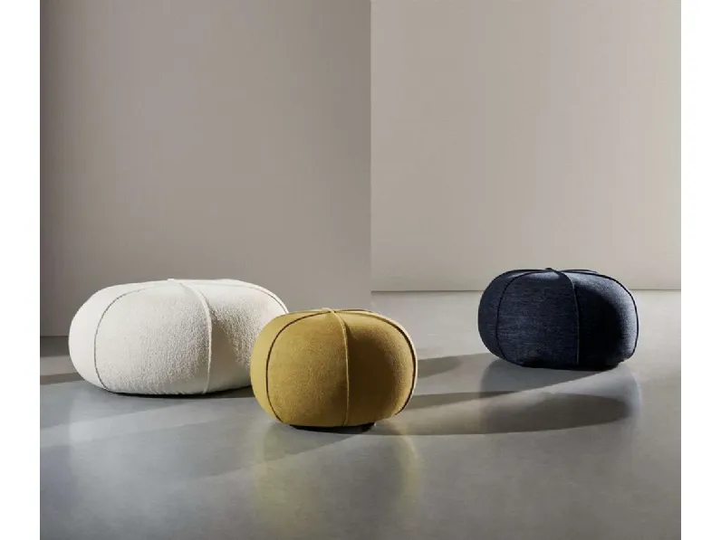 Pouf Clove in tessuto imbottito di Twils