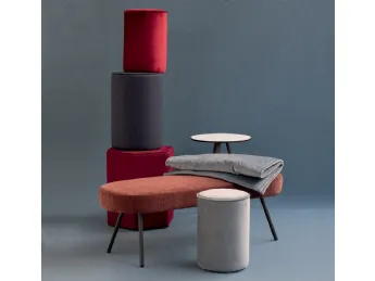 Pouf Esagono e Cilindro